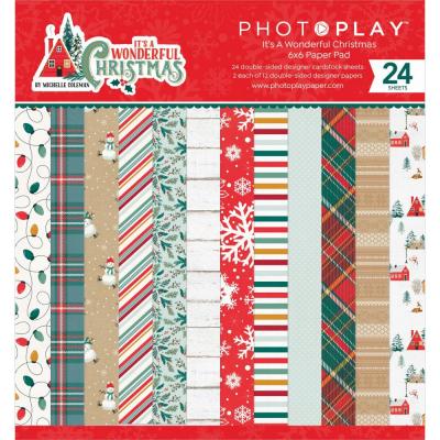 PhotoPlay It's A Wonderful Christmas Designpapiere - Paper Pad